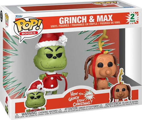 Pop! Kitaplar: Grinch Noel'I Nasıl Çaldı - Grinch Ve Max, 2'Li Paket