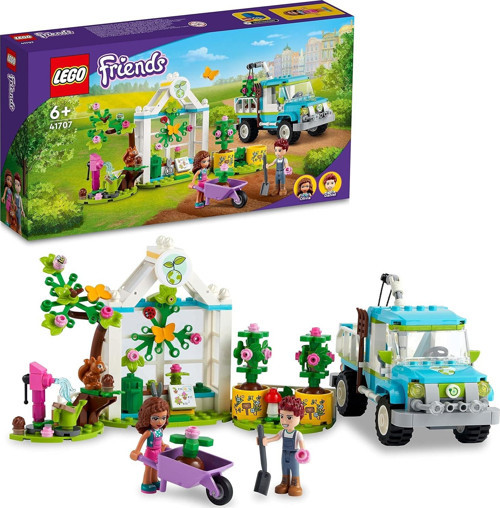 Friends Ağaç Dikme Aracı 41707 – 6 Yaş Ve Üzeri Çocuklar İçin Oyuncak Ağaçlar, Sera Ve Kamyon