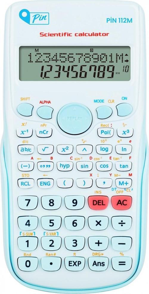 112M Mavi 240 Bilimsel Fonksiyonlu Hesap Makinesi GKE