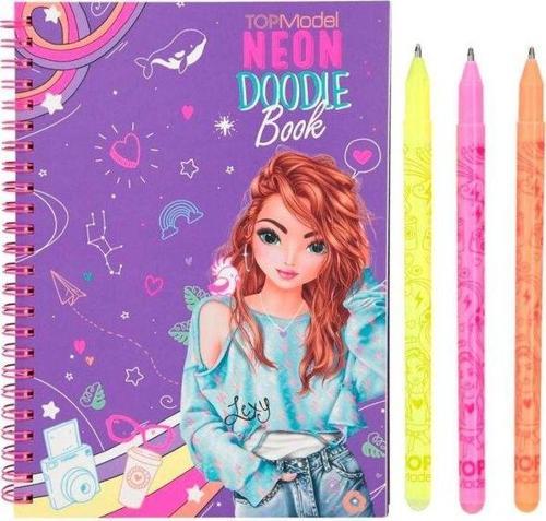 Neon Kalem Setli Neon Doodle Kitap