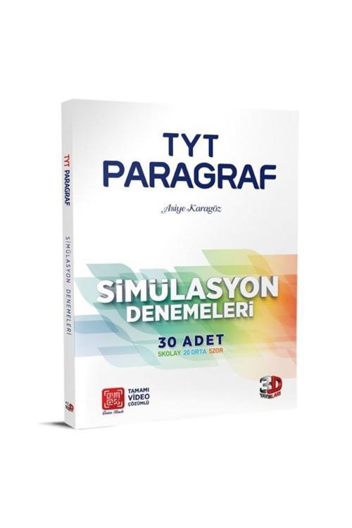 3D 2023 TYT Simülasyon Paragraf Tamamı Video Çözümlü Denemeleri