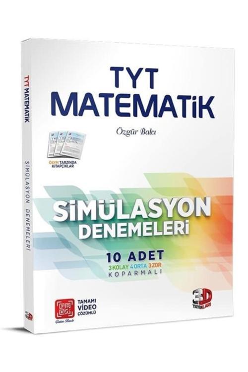 3D TYT MATEMATİK SİMÜLASYON DENEME - ÇÖZÜM YAYIN