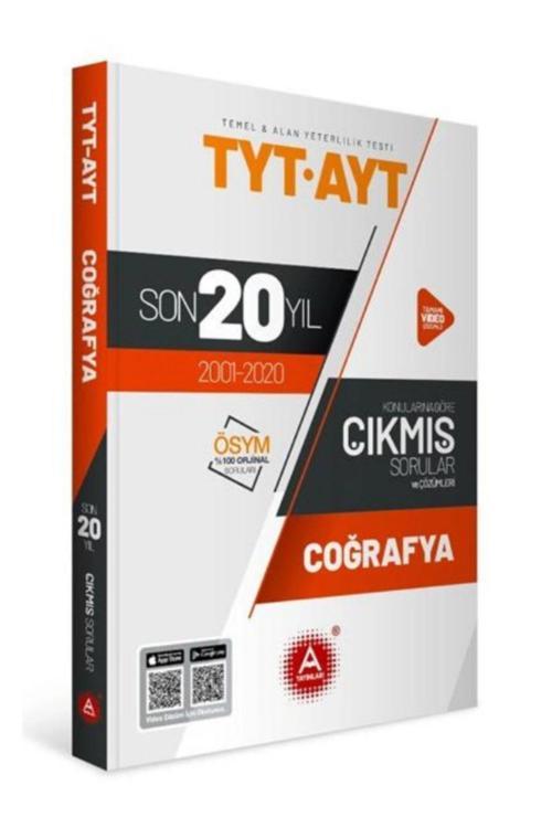 Tyt Ayt Coğrafya Son 20 Yıl Konu Konu Tamamı Çözümlü Çıkmış Sorular