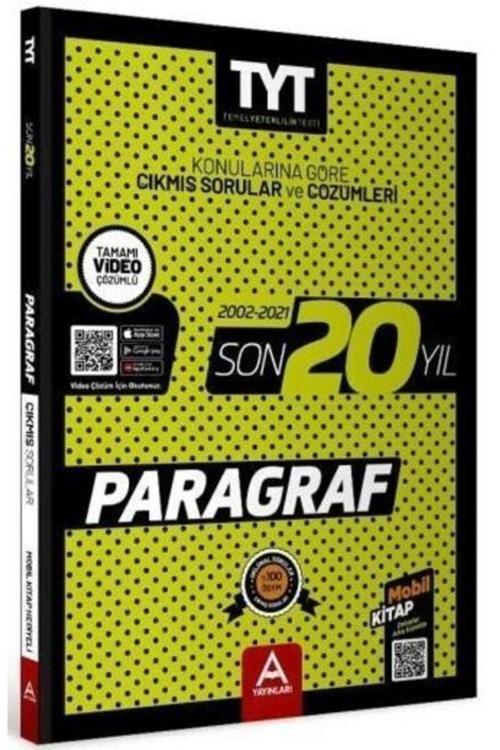 Tyt Paragraf Son 20 Yıl Soru Ve Çözümleri