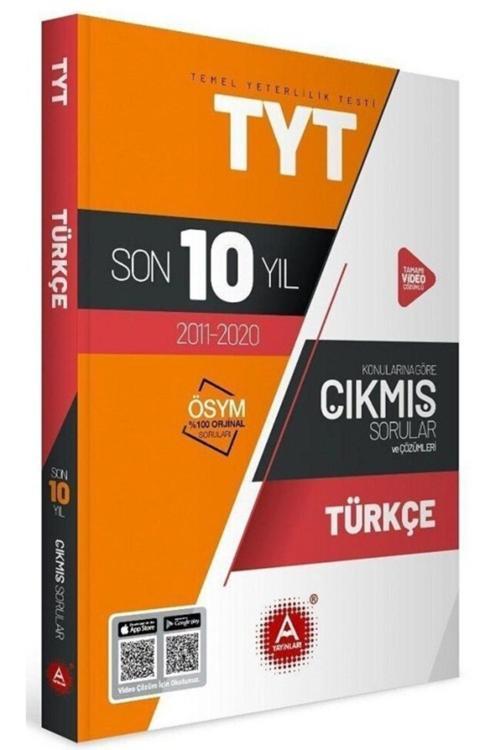Tyt Türkçe Son 10 Yıl Konularına Göre Tamamı Çözümlü Çıkmış Sorular