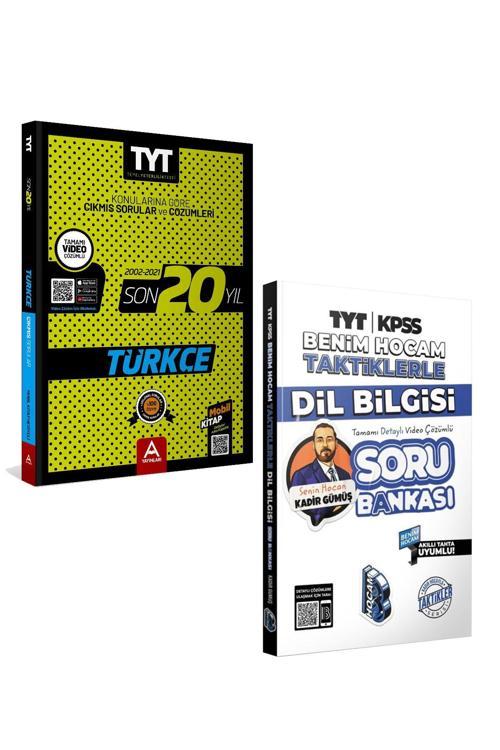 Tyt Türkçe Son 20 Yıl Soru Ve Çözümleri + Benim Hocam Dil Bilgisi