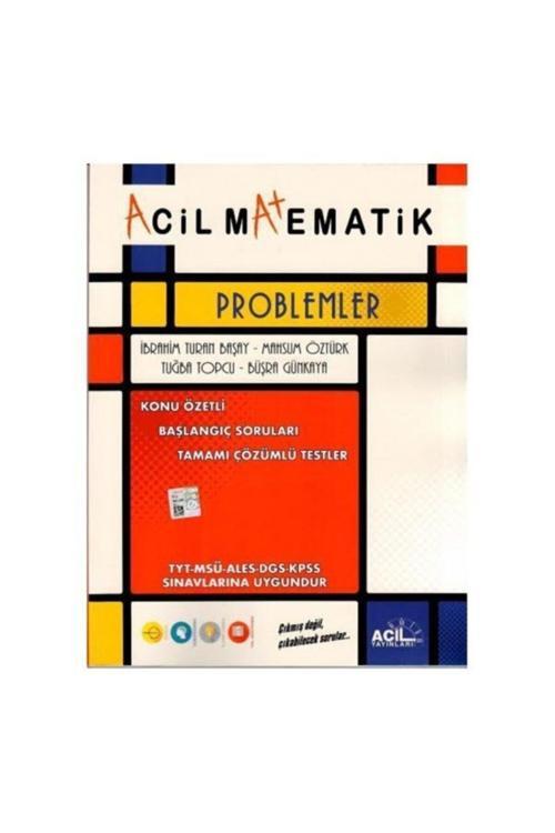 Tyt Matematik Acil Problemler Acil Yayınları