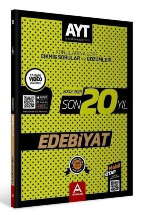 Yks Ayt Edebiyat Son 20 Yıl Çıkmış Sorular 2002-2021