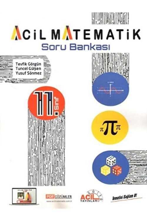 Acil 11. Sınıf Matematik Soru Bankası 2024