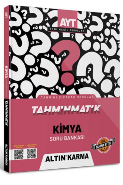 AltınKarma AYT Kimya Tahminmatik Soru Bankası