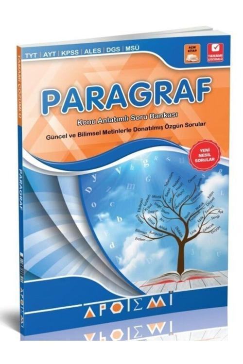 Apotemi Paragraf Konu Anlatımlı Soru Bankası