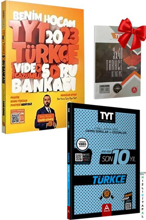 2023 Benim Hocam TYT Türkçe- TYT Türkçe Çıkmış Sorular-Türkçe Denemesi Hediyeli
