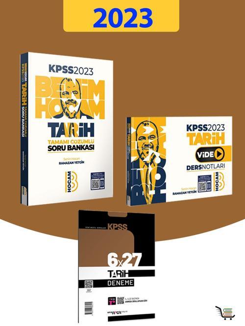 2023 KPSS Tarih Soru Bankası Video Ders Notu ve Deneme Seti
