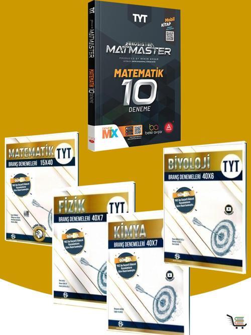 Bilgi Sarmal TYT Matematik-Fizik-Kimya-Biyoloji Branş Deneme ve Matmaster Seti