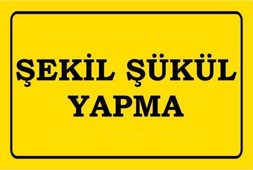 Şekil Şükül Yapma Komik Atarlı Sözler Duvar Yazıları Ev Dekorasyon Tablo Retro Ahşap Poster