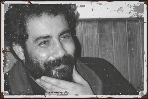 Ahmet Kaya Siyah Beyaz Retro Ahşap Poster 827