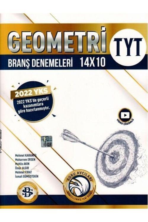 Tyt Ayt Geometri 14 X 10 Branş Denemeleri 2022 Yeni Baskı