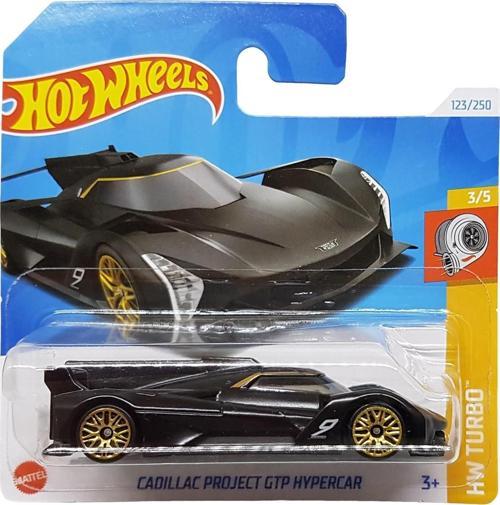 - Cadillac Project Gtp Hypercar - Hw Turbo 3/5 - Hry60 - Short Card - Siyah - Gm - Mattel