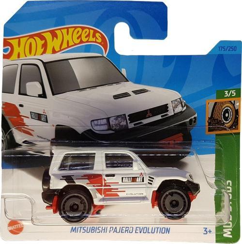 - Mitsubishi Bajero Evolution - Mud Studs 3/5 - Hkk36 - Short Card - Beyaz - Rally Art -