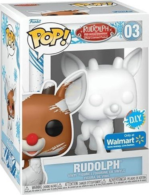 Pop! Filmler: Rudolph Kırmızı Burunlu Ren Geyiği - Rudolph *Diy* (Walmart'A Özel)