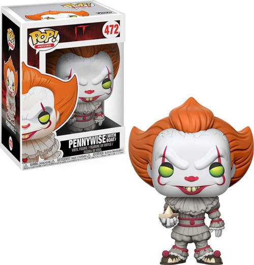 Pop! 20176 - Movies: It - Pennywise With Boat Figür, Çok Renkli