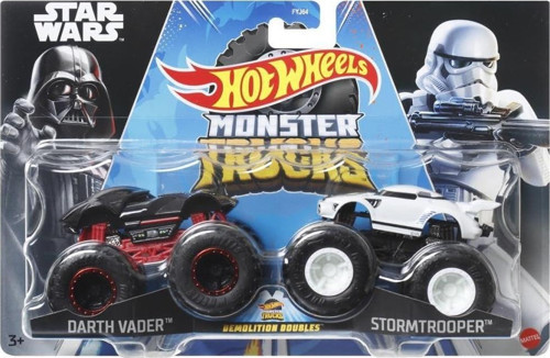 Monster Trucks 1:64 Güçlü İkili Arabalar Darth Vader - Stormtrooper Fyj64-Hwn68