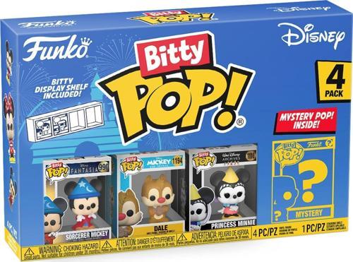 Bitty Pop Figür Disney - Sorcerer Mickey 4Pk