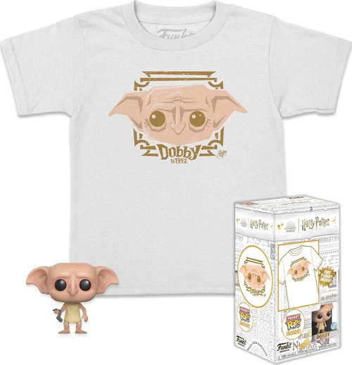 Pocket Pop! & Tee: Harry Potter - Dobby - Kids M
