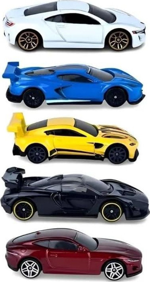 1806 Hot Wheels Beşli Araba Seti Hw Motor Show Htv49