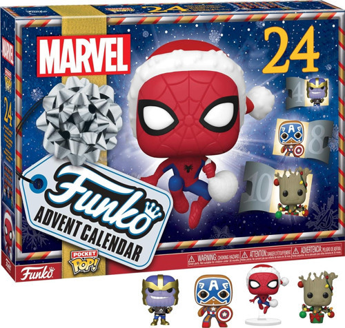 Advent Takvimi: Marvel Holiday - Groot - Marvel Comics - Sürpriz 24 Gün - Koleksiyon Için Vini