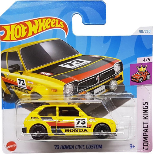 - ´73 Honda Civic Custom - Compact Kings 4/5 - Htc19 - Short Card - Motul - Bridgestone -