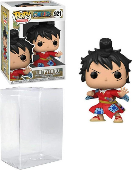 Luffytaro Luffy In Kimono Pop #921 Pop Animasyon Tek Parça Vinil Figür (Ecotek Pop Koruyucu Ile Birl