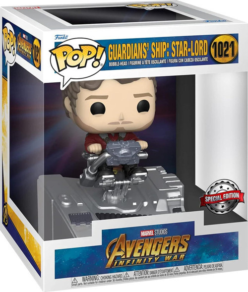 Guardians' Ship: Star-Lord Deluxe Special Edition Pop! Vinil Figür #216 - Resmi Marvel Avenger