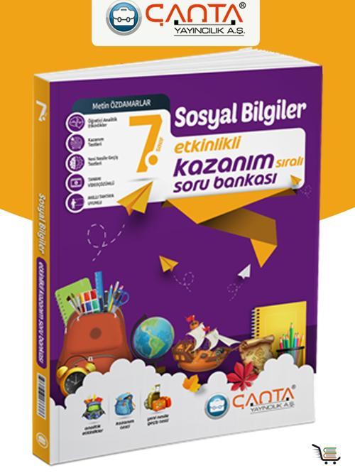 Çanta 7.Sınıf Etkinlikli Sosyal Bilgiler Soru Bankası 2024 