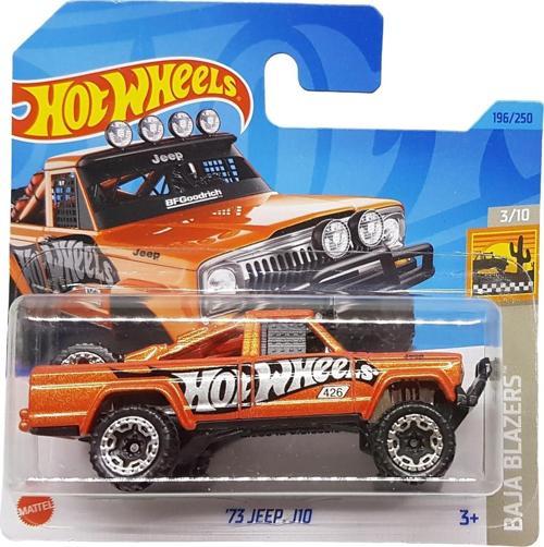 - ´73 Jeep J10 - Baja Blazers 3/10 - Hkg61 - Short Card - Turuncu Metalik - Bfgoodrich -