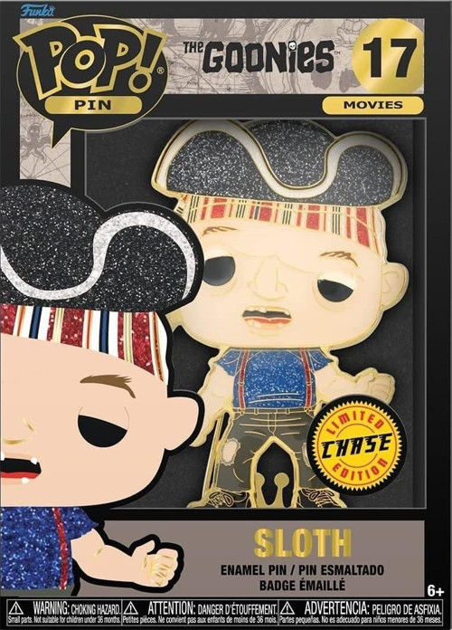 Pop! Boyutlu Pinler: Goonies - Chase Ile Tembel Hayvan (Stiller Değişebilir)
