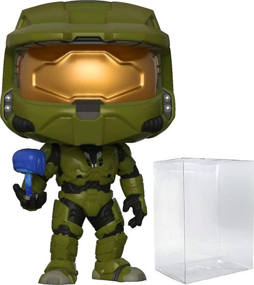 Pop! Games: Halo - Master Chief With Cortana Vinyl Figure (Bundled With Pop Box Protector Case