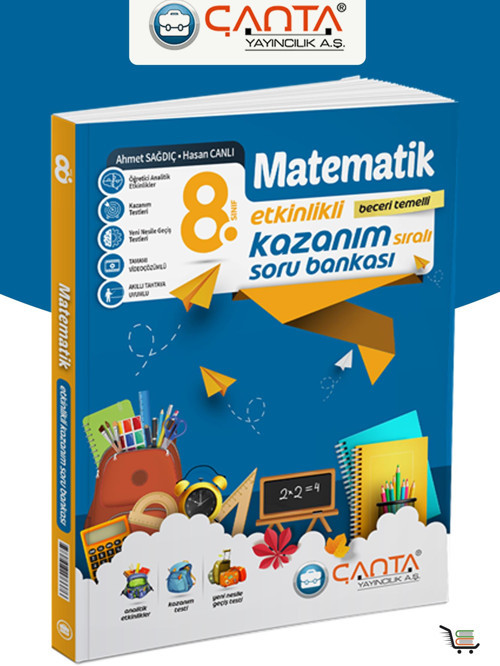 Çanta 8.Sınıf Etkinlikli Matematik Soru Bankası 2023