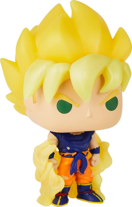Pop! #860 Dragon Ball Z - Süper Saiyan Goku İlk Görünüm Karanlıkta Parlayan Vinil Figür Özel S
