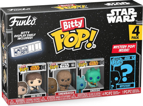 Bitty Pop Figür Star Wars - Han Solo 4Pk
