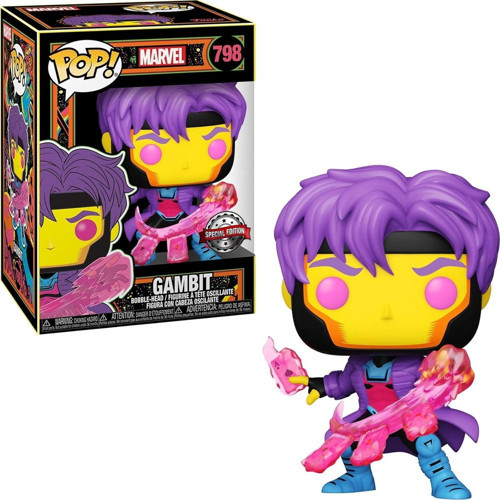 Pop Marvel X-Men - Gambit Blacklight