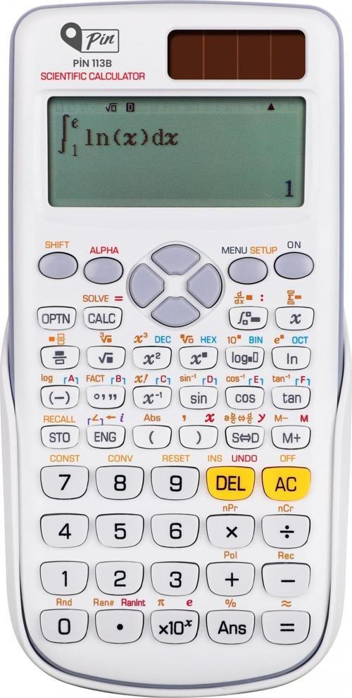 113B Beyaz 552 Bilimsel Fonksiyonlu Hesap Makinesi GKE