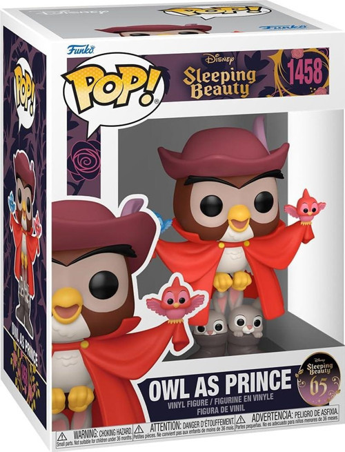 Pop! Disney: Sleeping Beauty 65. Yıl Dönümü - Prens Owl As Baykuş - Uyuyan Güzel/Dikenli Ve Pr