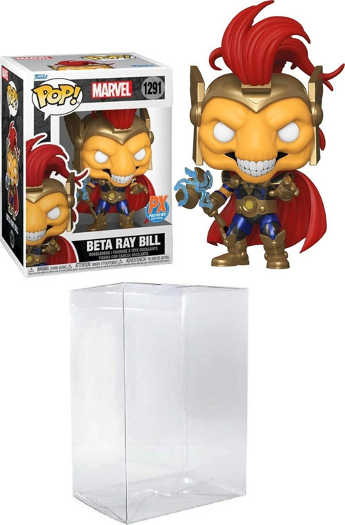 Pop! Marvel - Beta Ray Bill, Byron'Un Tavan Arası Koruyucusuyla Birlikte Gelen Özel Önizlemele