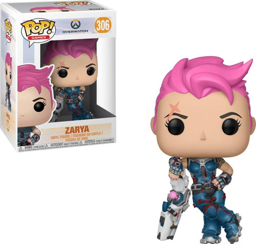 29048 S3 Actionfigur Overwatch-Zarya, Multi-Colored, Standard