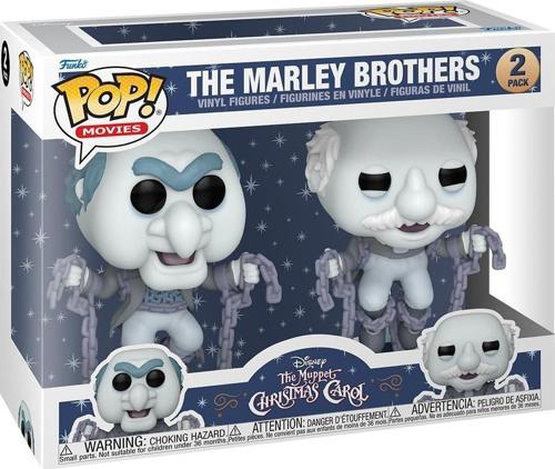 Pop! Filmler: Kukla Noel Şarkısı - Statler Ve Waldorf, Marley Kardeşler Rolünde, 2'Li Paket