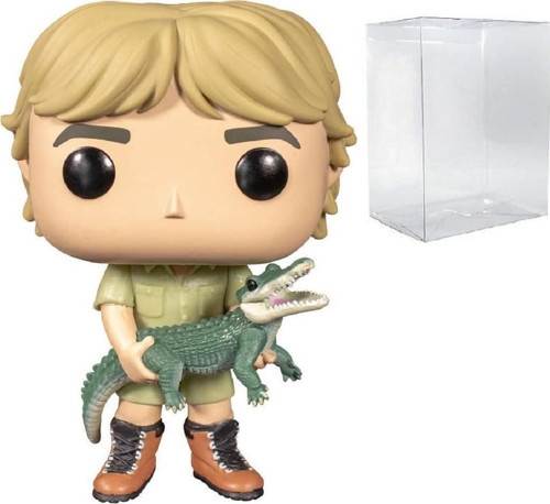Pop Timsah Avcısı - Steve Irwin Funko Vinil Figür (Uyumlu Kutu Koruyucu Kılıf Ile Bağlanmıştır)