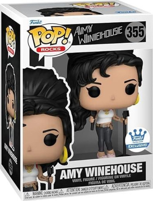 Pop! Rocks: Beyaz Tank Top Mağazasında Amy Winehouse Exclusive