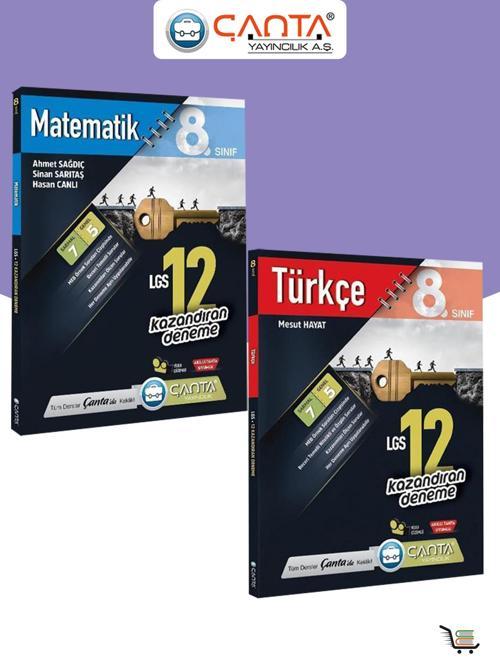 Çanta Yayınları 8. Sınıf Türkçe-Matematik Deneme Seti