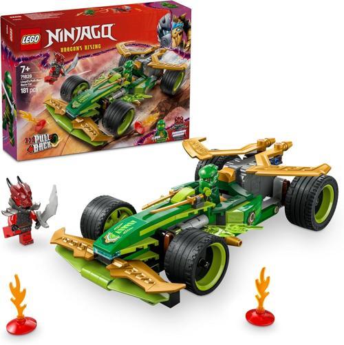 Ninjago Lloyd’Un Çek-Bırak Yarış Arabası 71828-7 Yaş Ve Üzeri Çocuklar Için Yaratıcı Oyuncak Ya
